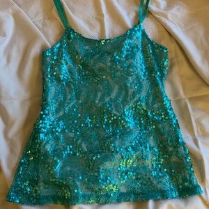 Sequin Tank Top